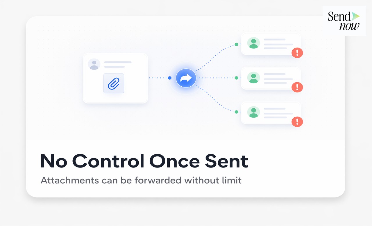 Confronto tra allegati email e link sicuri SendNow