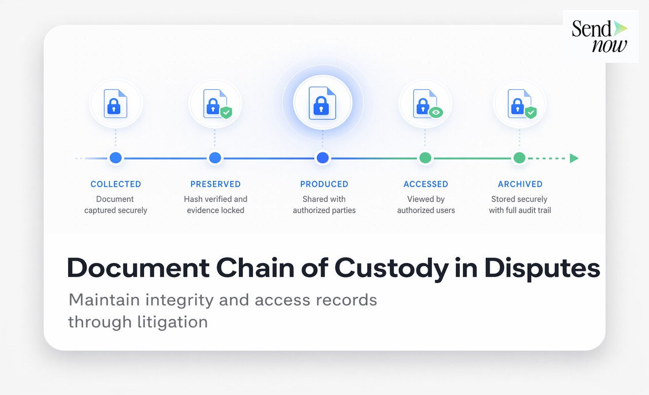 Bouton de révocation instantanée sur le lien du document