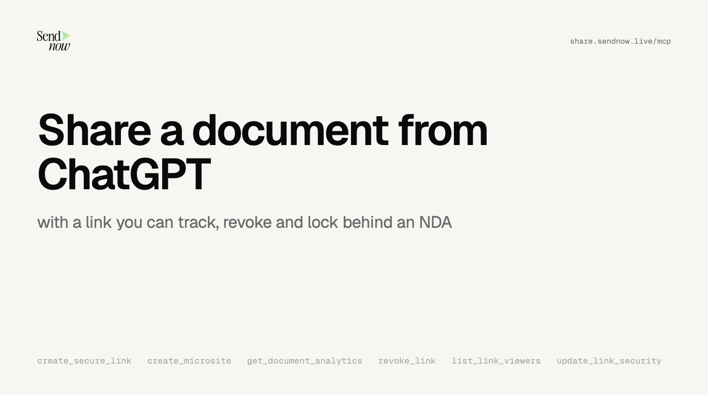 How to Share a Document From ChatGPT With a Link You Can Track (2026)