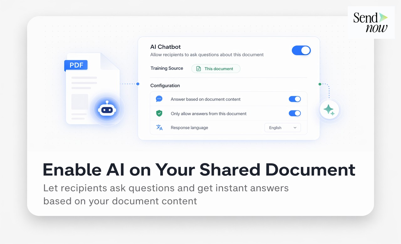 Client and AI in conversation about specific document content