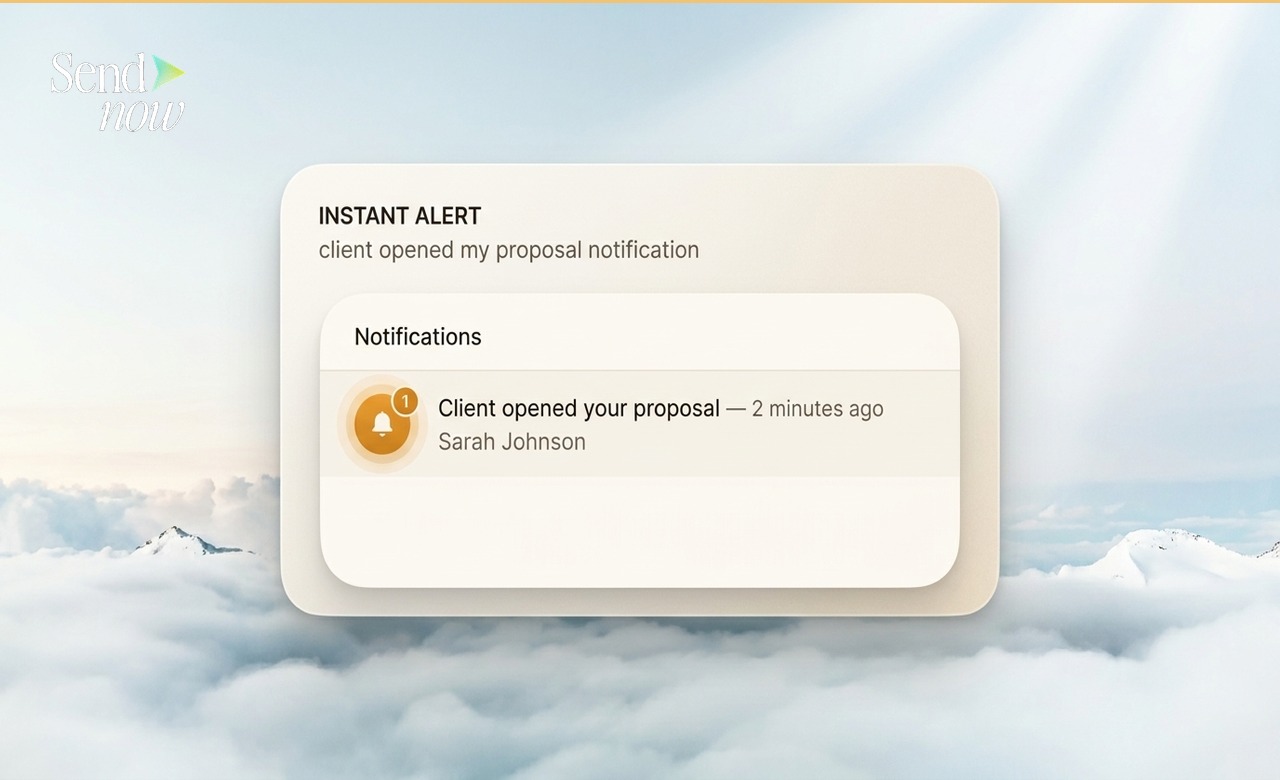 Teammitglied eingeladen mit der Rolle Mitglied, das eine eingeschränkte Ansicht in SendNow zeigt