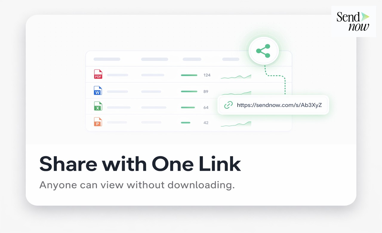 Tracked CSV link showing who viewed the table with timestamps and analytics