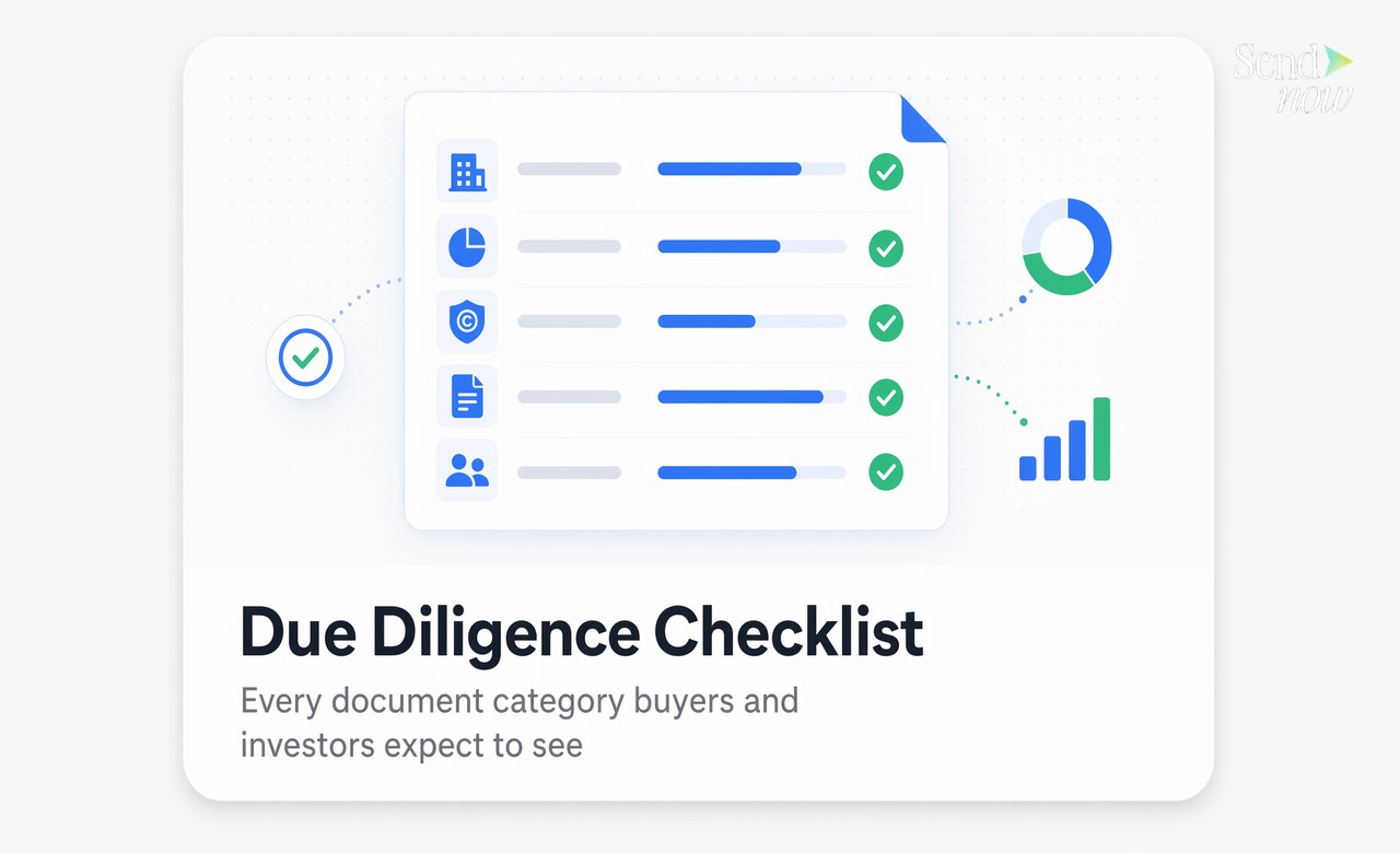 Due Diligence Checklist — Every document category buyers and investors expect to see