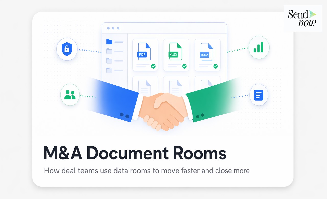 Comment les équipes M&A utilisent les salles de documents pour gagner des affaires plus vite