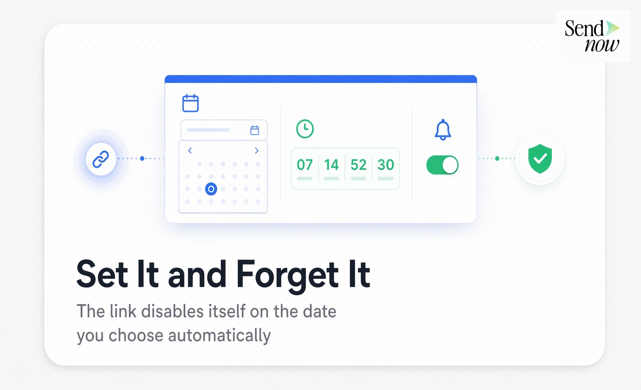 Set it and forget it - link settings panel