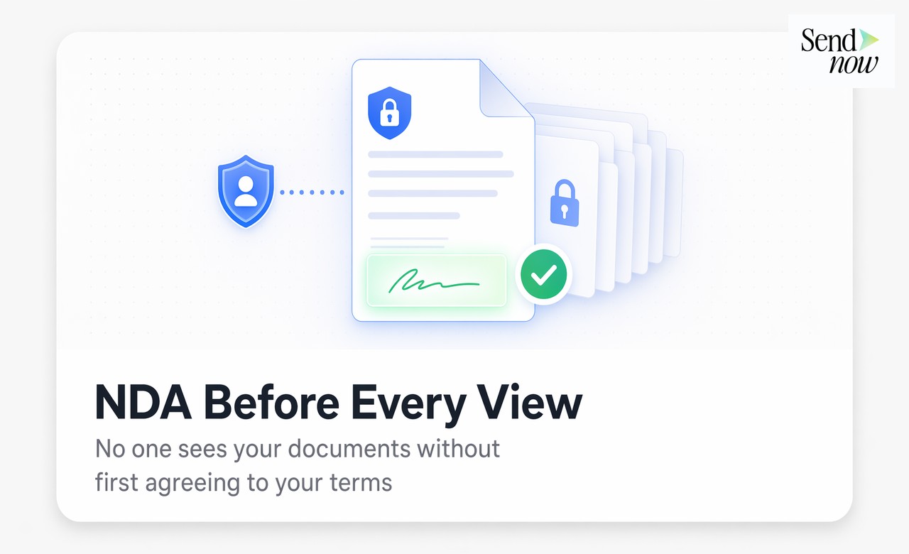 Comment exiger une NDA signée avant que tout fichier soit consulté