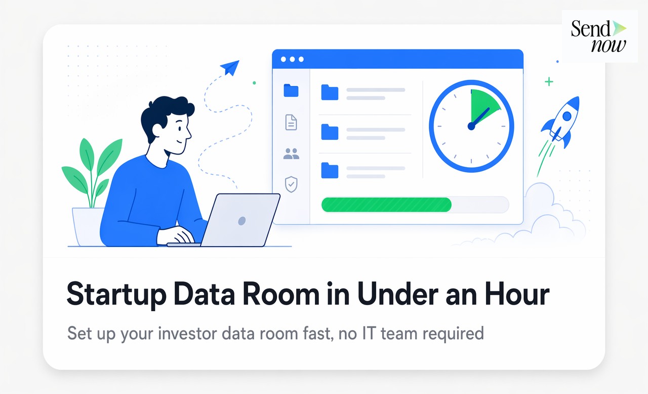 Salle de données virtuelle pour startups : Configurez-en une en moins d'une heure